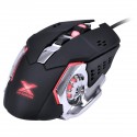 Kit Teclado E Mouse Gamer Grifo - Mouse 2400 Dpi Cabo Usb 1.8 Metros Led Vermelho - Vgc-01v